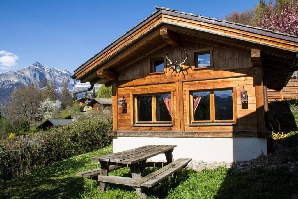 Chalet Cosy Proche Tramway Du Mont-Blanc Et Centre Saint-Gervais-les-Bains Eksteriør bilde